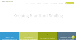 Desktop Screenshot of clarencestreetdental.com